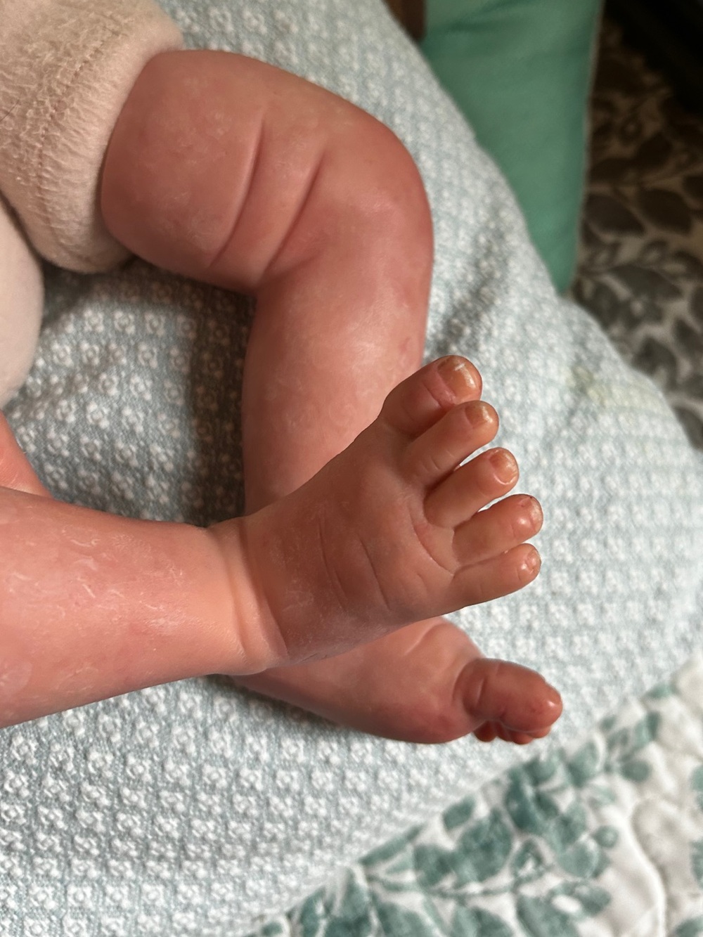 Lifelike Reborn Baby Doll By Artist Jo Beckman 23” Weight 6.2 oz - Picture 10 of 16